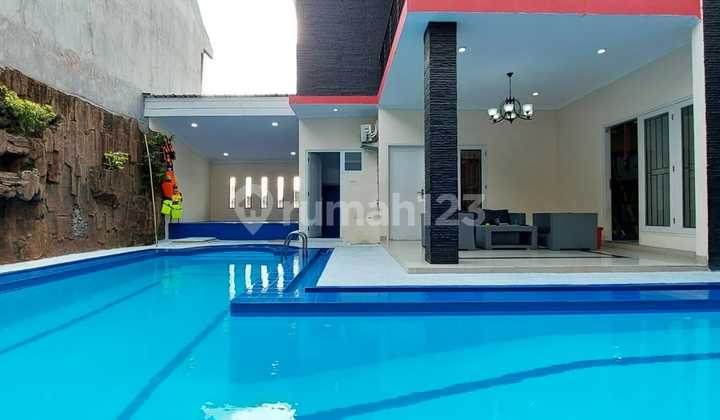 Rumah 2Lantai Mewah Furnished Privat Pool di Tanjung Barat Pasar Minggu Jakarta Sel 2