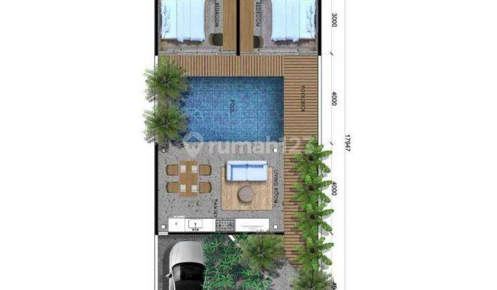 Dijual Villa Konsep Modern Tipe 80/135 Strategis Pivate Pool Hrg 1 M An Di Lodtunduh, Ubud, Gianyar 5