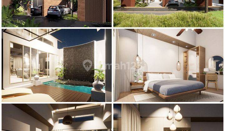 Dijual Villa Konsep Kontemporer Strategis Furnished Private Pool Hrg 2 M-an Di Ubud, Gianyar 2