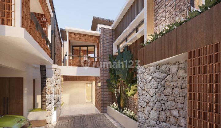 For sale Tropical Villa Furnished Private Pool+AC 2 M in Kedungu 8