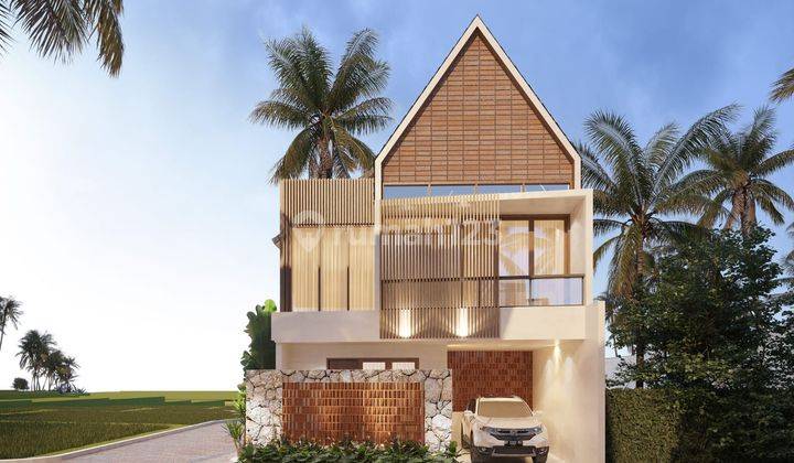 For sale Tropical Villa Furnished Private Pool+AC 2 M in Kedungu 9