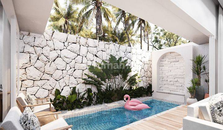 For sale Tropical Villa Furnished Private Pool+AC 2 M in Kedungu 17