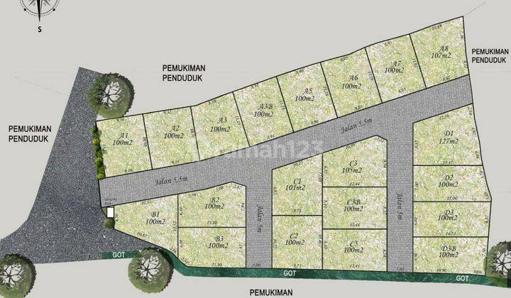 Dijual Rumah Murah Free Pajak Strategis 1 M-an @Nusa Dua, Badung 2