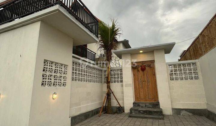 Cheap villa for rent with rice field view for 300 million/year @Seseh, Munggu 1