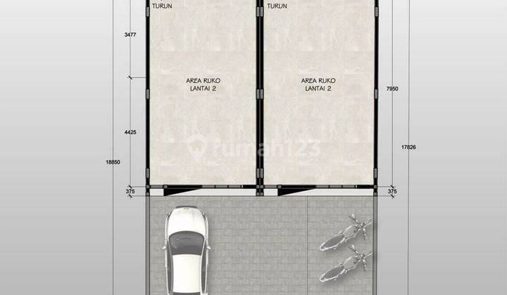 For Sale Shophouse & Indent House Including Tax Price 1 M-an in Tegal Buah 2