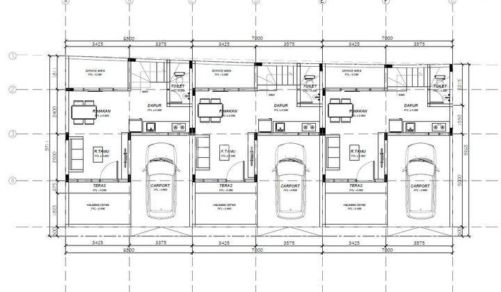 Rumah Modern Minimalis, Harga 1 M di Ahmad Yani, Denpasar Utara 2