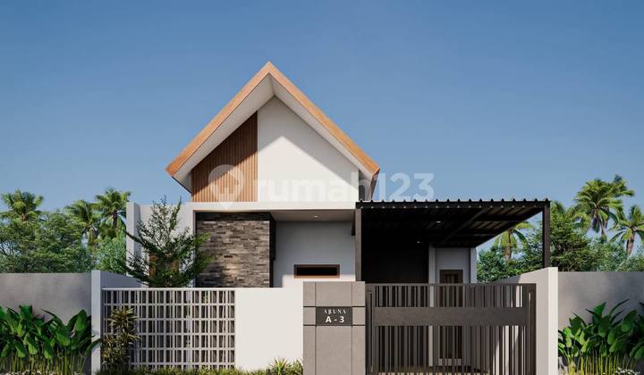 Semi Villa House with the Most Economical Price in the Center of Tabanan Bali City