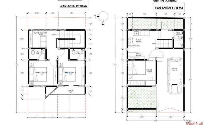 Rumah Minimalis Harga Ekonomis Di Tukad Balian, Densel