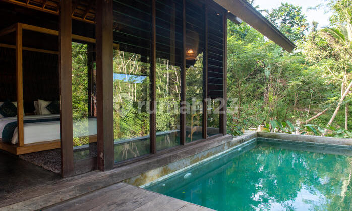 Villa Modern Natural Minimalis, Fully Furnished Di Ubud, Gianyar