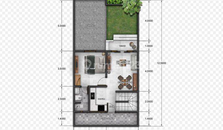 Rumah Modern Minimalis, Harga Ekonomis Di Sesetan, Densel 2