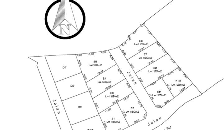 Kavling One Gate System Harga Murah di Pantai Yeh Gangga, Tabanan