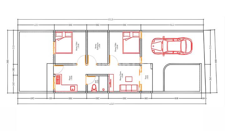 Minimalist House Affordable Price, Strategic Location @Antasura, Peguyangan Kaja 2