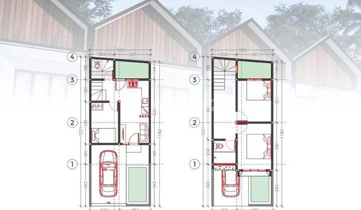 Rumah Modern Minimalis 2 Lantai, One Gate System Di Panjer, Denpasar Selatan, Dekat Renon, Sanur 2