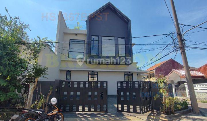 Rumah Babatan Pantai Scandinavian Style Dekat Grand Kenjeran Raya Merr 1