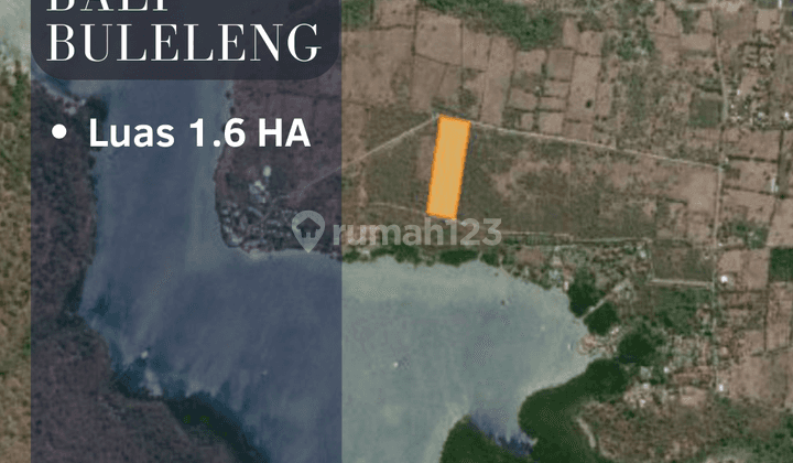 Land in Bali Buleleng, Buleleng SHM 16,000 m² 2