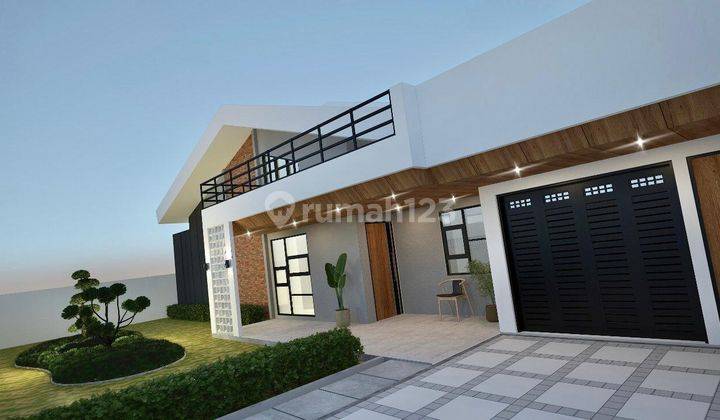 Rumah 2 Lantai Bagus Unfurnished SHM di Setrasari, Bandung 1