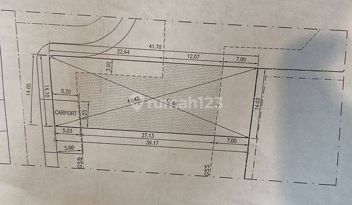 Tanah di Kbp Candraresmi , Bandung SHM 566 m² 2