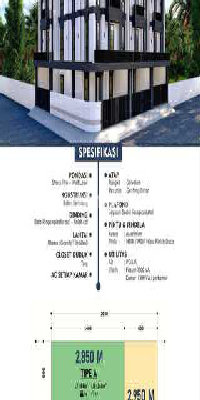 Rumah Kos 3 Lantai Ikip Gununganyar Rungkut