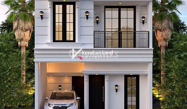 Rumah 2 lantai modern minimalis strategis dekat akses TOl andara 2