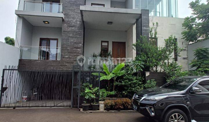 Rumah modern minimalis 3 Lantai di Permata hijau 2,jakarta selatan 1