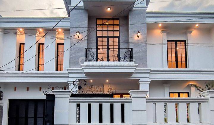 Rumah Mewah Design Neo Classic 2 Lantai Shm Baru Utara 1