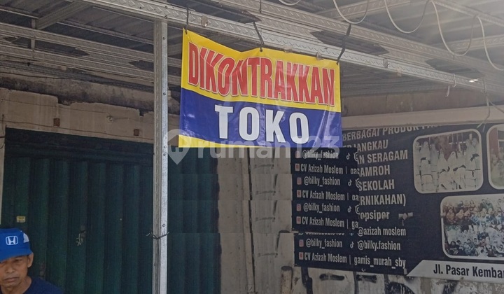 Ruko Disewa Pasar kembang Sawahan Surabaya 1