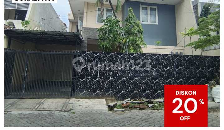 Auctioned House for Sale: Dharmahusada Indah Barat, Mulyorejo, Surabaya 1