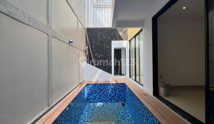 Rumah Modern Private Pool Dlm Komp Bintaro Jaya Lingkungan Asri 1