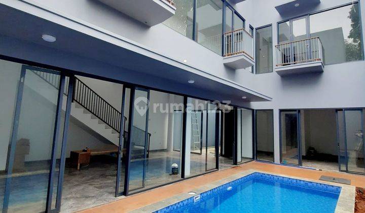 Rumah Baru Private Pool Dikawasan Strategis Cilandak Dkt Tol Jorr 1