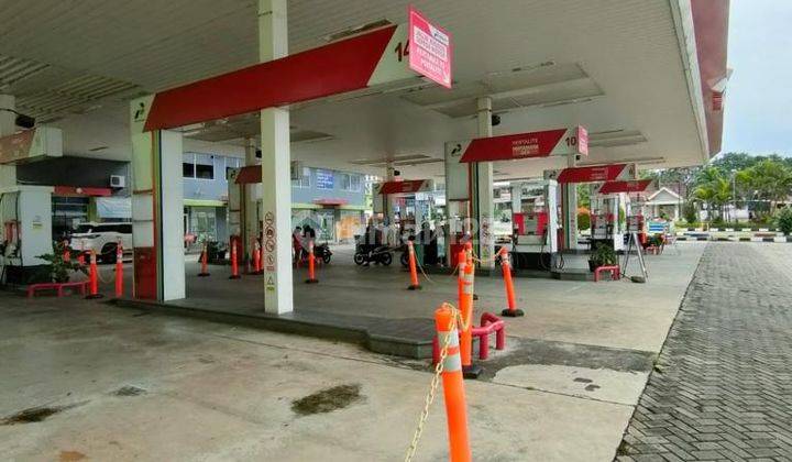 Dijual Cepat Spbu Pertamina Aktif Cireundeu Raya SHM Lt.4.000m2  2