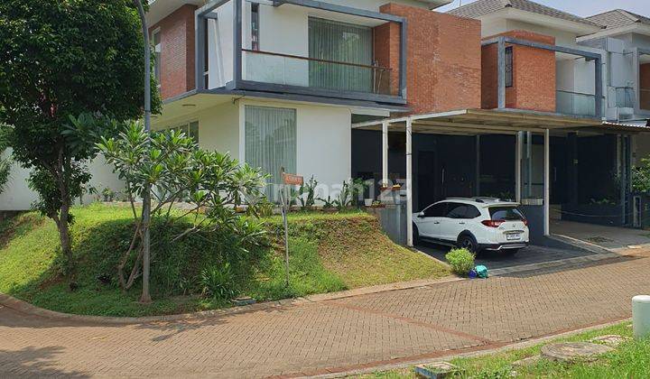 Rumah modern dlm cluster premium Bintaro akses mudah dkt Tol 2