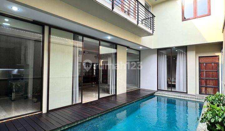 Rumah Mewah Dlm Townhouse Kemang Private Pool Siap Huni Strategis 2