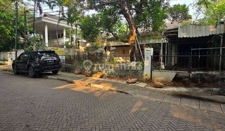 Rumah Lama Hitung Tanah Lokasi Strategis Menteng Lingkungan Asri 1