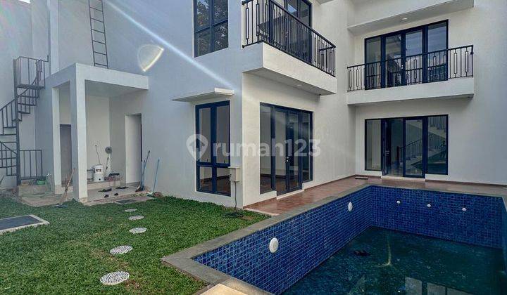 Rumah Baru Dekat Bukit Golf Pondok Indah Hadap Utara Private Pool 1