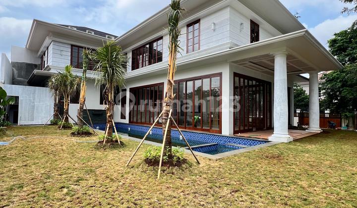 Brand New Furnished Private Lift S.pool Backyard Kemang Dalam