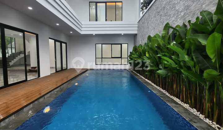 BRAND NEW IN BINTARO JAYA CLUSTER PRIVATE POOL NEAR X CHANGE 2