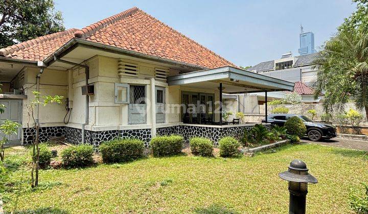 Rumah 1 Lantai Hitung Tanah Area Elit Dlm Perumahan Menteng  1