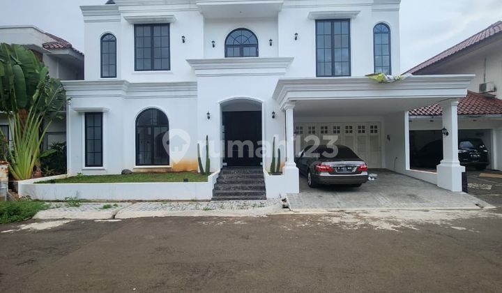 RUMAH BARU AMERICAN CLASSIC DLM CLUSTER BINTARO SEK 9 SIAP HUNI