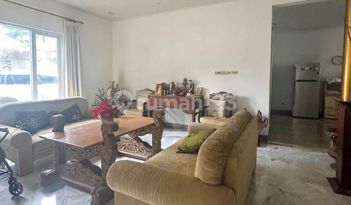 Rumah Lama Hitung Tanah di Komp Permata Hijau Bentuk Tanah Kotak 2