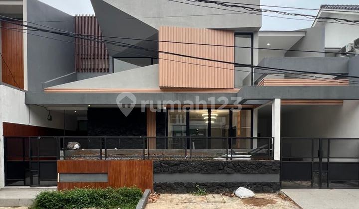 RUMAH BARU SIAP HUNI KOMPLEK BINTARO LINGKUNGAN ASRI BEBAS BANJIR