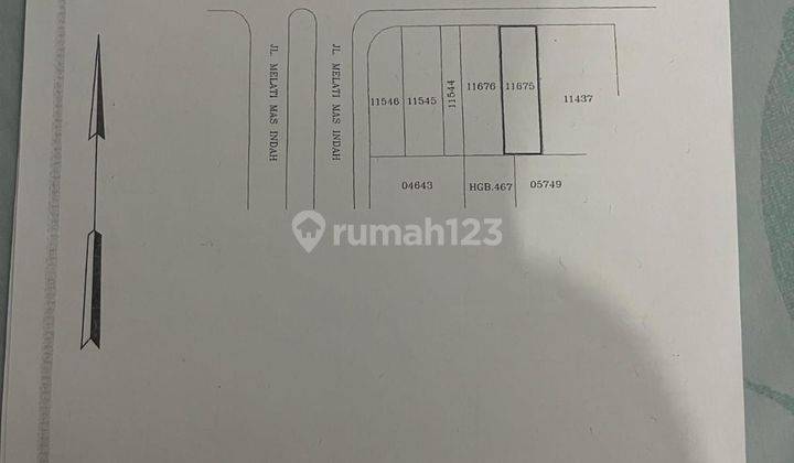 Jual Tanah Di Jla Utama Raya Villa Melati Mas  1