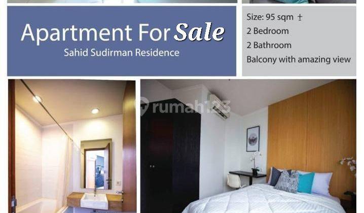 Apartemen Sahid Sudirman Residence 2 Bedroom Cocok Untuk Invest  1