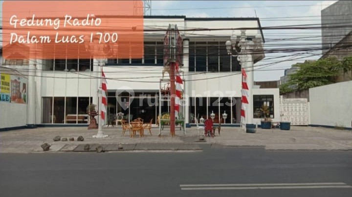 Dijual Gedung Ruang Usaha di Pinggir Jalan Raya Radio Dalam  1