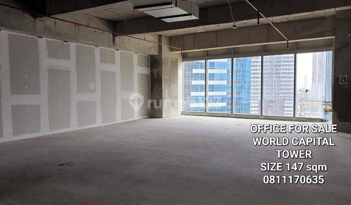 Dijual Office di World Capital Tower Mega Kuningan Size 147 M2  1