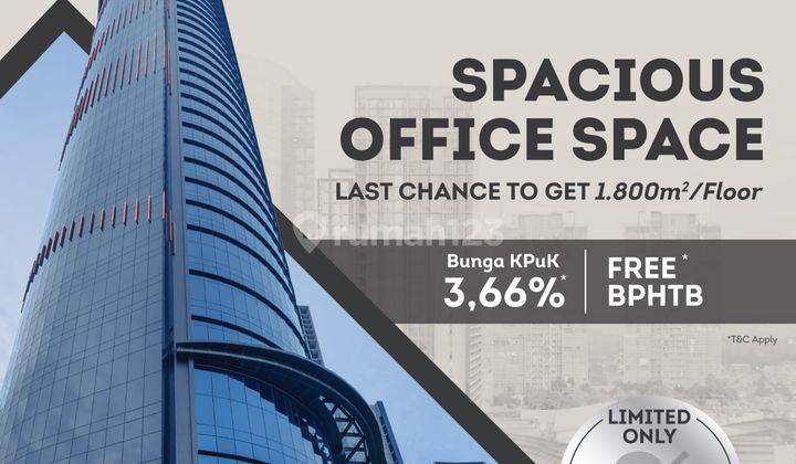 Dijual Office Space di Ciputra World Surabaya Any Size Whole Floor 2