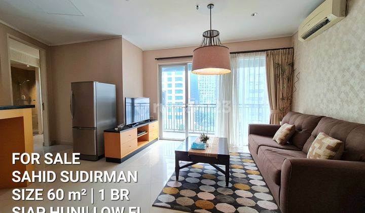 Dijual Apartemen Sahid Sudirman Residence 1 Bedroom Ukuran 60  1