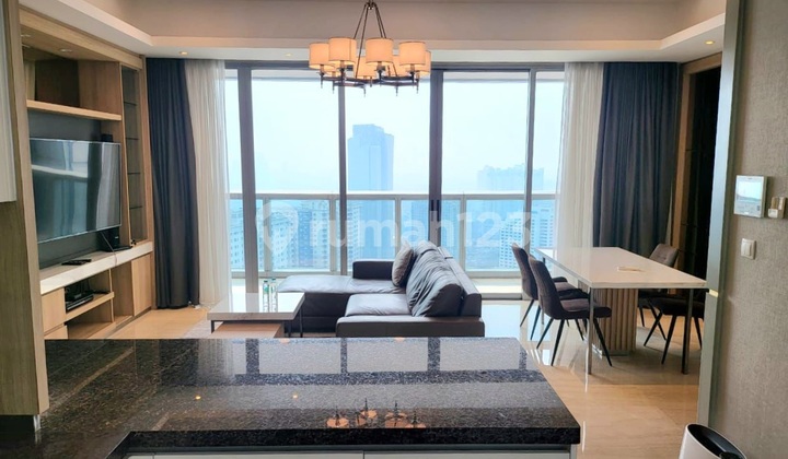 Dijual Apartemen Anandamaya 2 BR Unit Bagus Furnished High Floor 