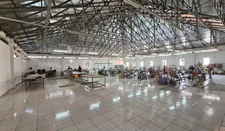 Dijual Pabrik Gudang Garment di Kalideres LT 1260 Kondisi Bagus  1