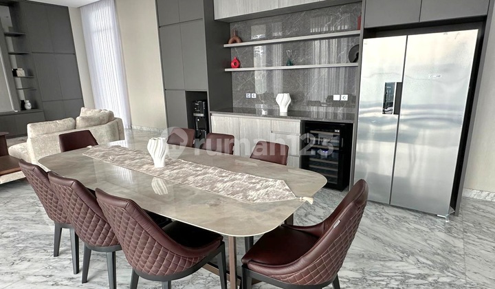 Disewakan The Stature Sky Villa Full Furnished BRAND NEW  3 BR Private Pool INTERIOR BAGUS  1