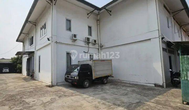 Dijual Pabrik Gudang Garment di Kalideres LT 1260 Kondisi Bagus  2
